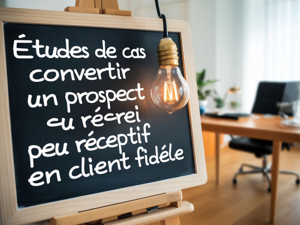 Études de cas : comment convertir un prospect peu réceptif en client fidèle